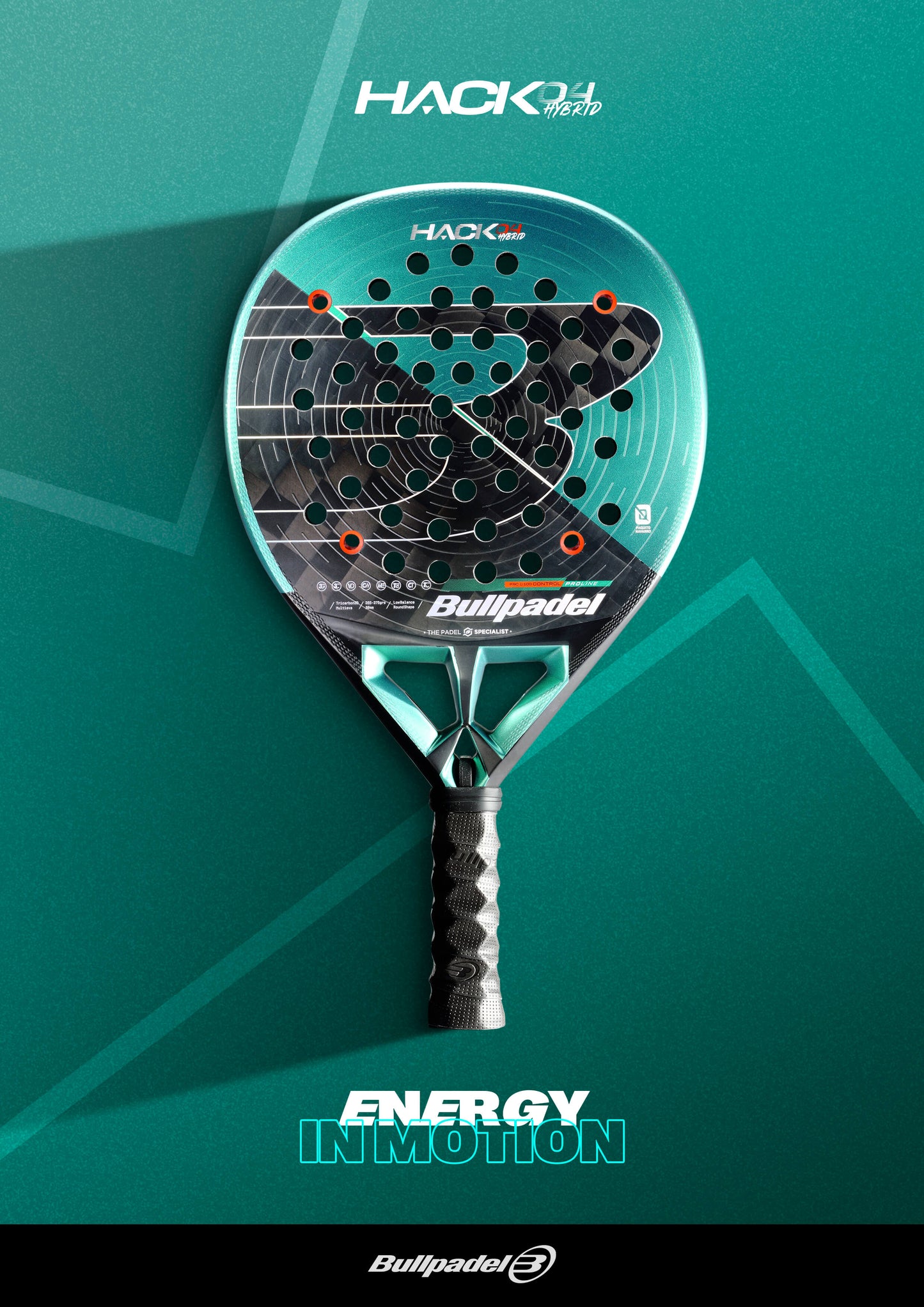 Bullpadel Hack 04 Hybrid 2025