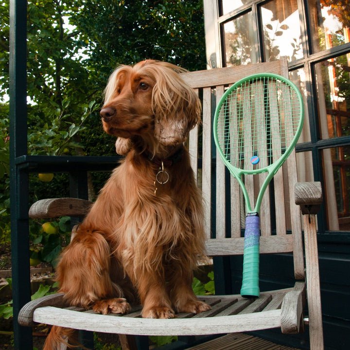 Paint The Lines (Mint) Overgrip - Racket Collective