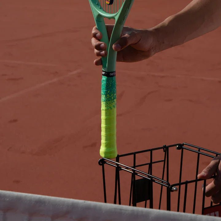 Paint The Lines (Neon) Overgrip - Racket Collective